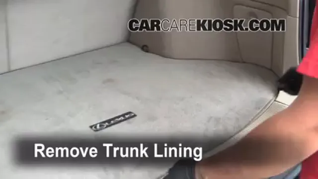 2002 Lexus RX300 3.0L V6 Tires & Wheels Change a Flat Tire